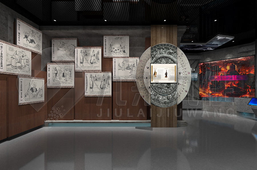 廉政文化教育展廳，數(shù)字化展館，黨風廉政展館，展廳設計公司