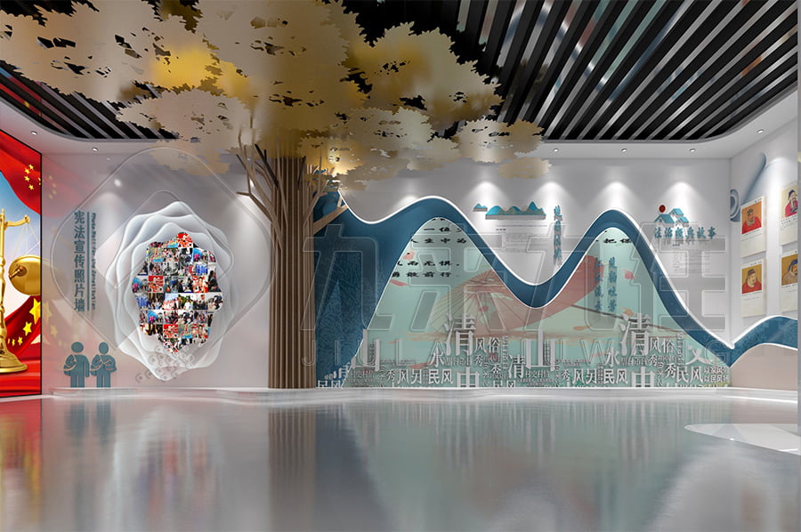 法制宣傳基地，普法教育館，展廳設計，規(guī)劃，實施