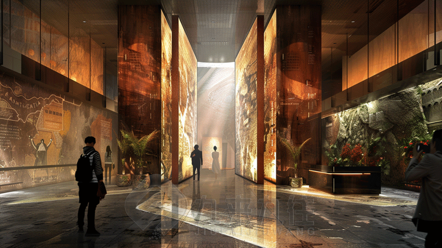 周王城博物館設計效果圖