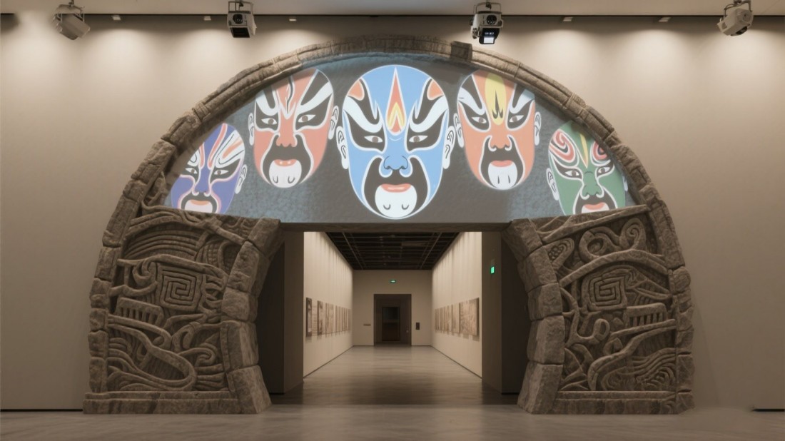 非遺文化展廳，非遺文化體驗館