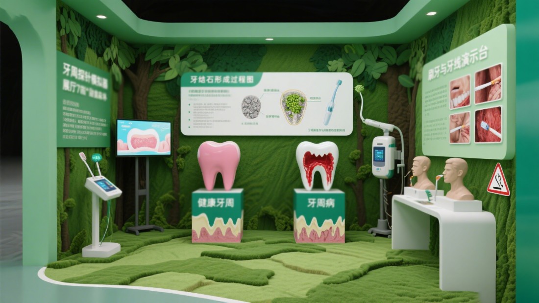 口腔科普館，口腔健康教育基地