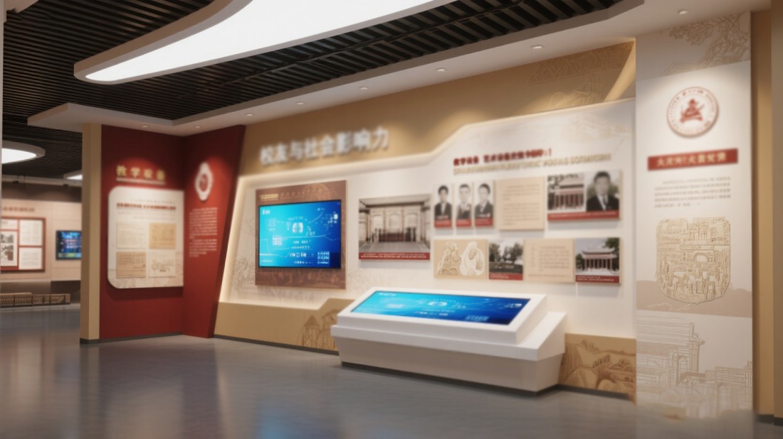 高校校史館建設(shè)，學(xué)校展廳