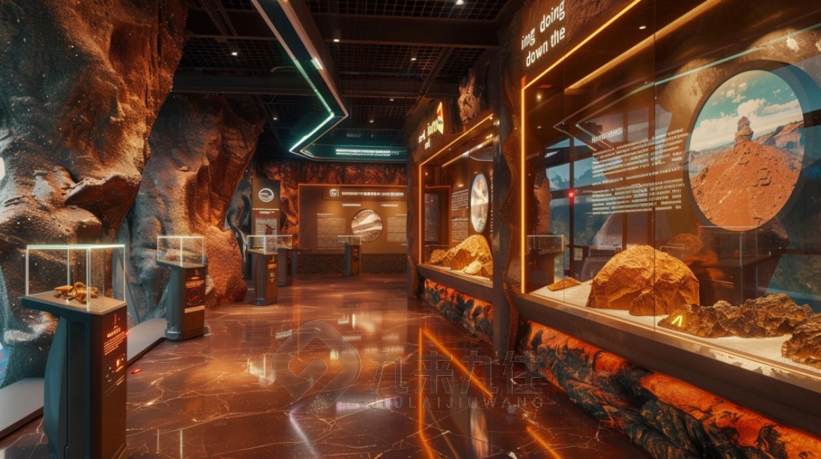 化石館，化石展廳