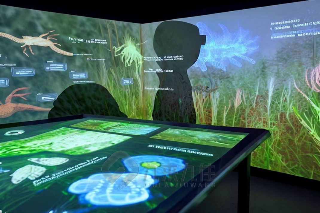 環(huán)保展廳，垃圾分類(lèi)教育基地