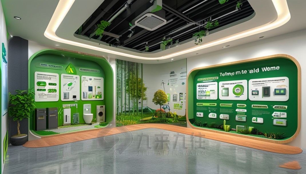 自然展館，垃圾分類教育基地