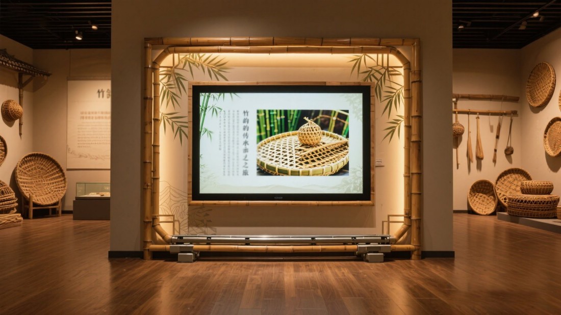 非物質(zhì)文化遺產(chǎn)展廳，非遺展廳