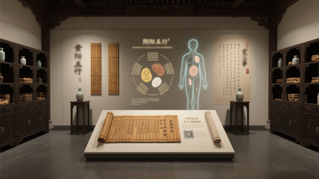 中醫(yī)藥展廳設(shè)計(jì)，中醫(yī)展館