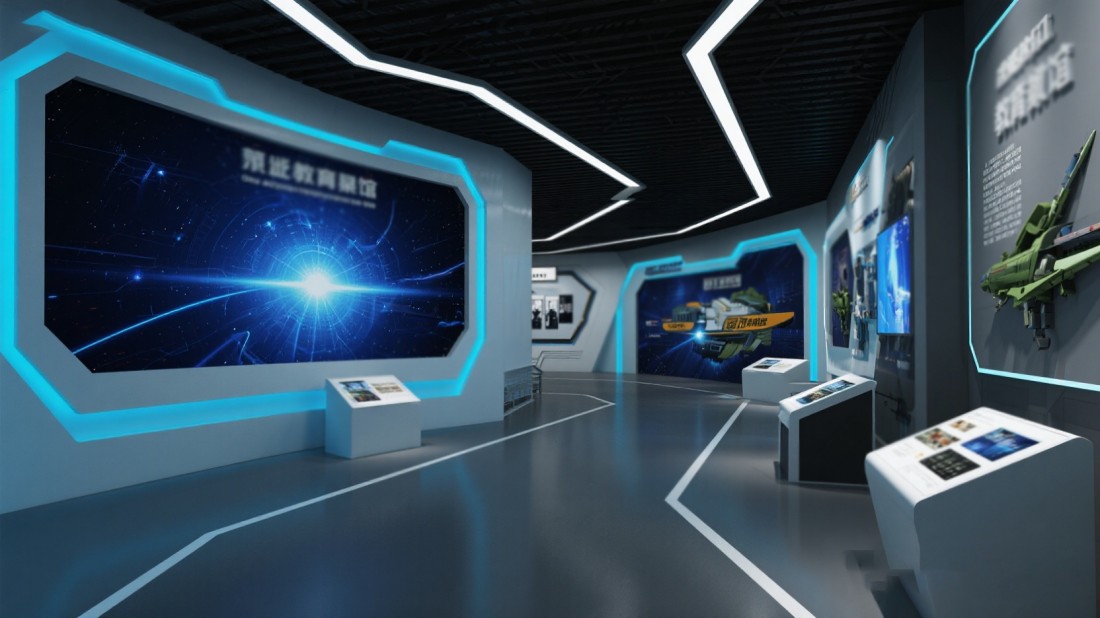 國(guó)防科技展廳，人防體驗(yàn)館