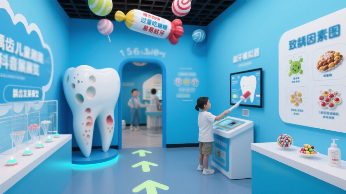 口腔科普展館設(shè)計，口腔健康教育基地