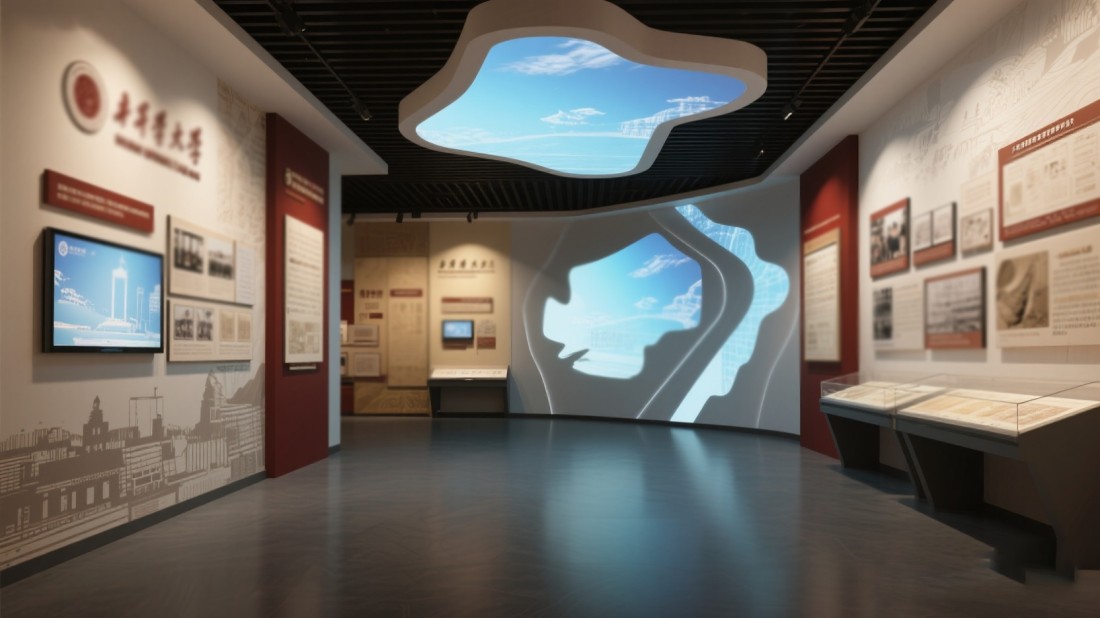 校史館內(nèi)容設計，學校展廳
