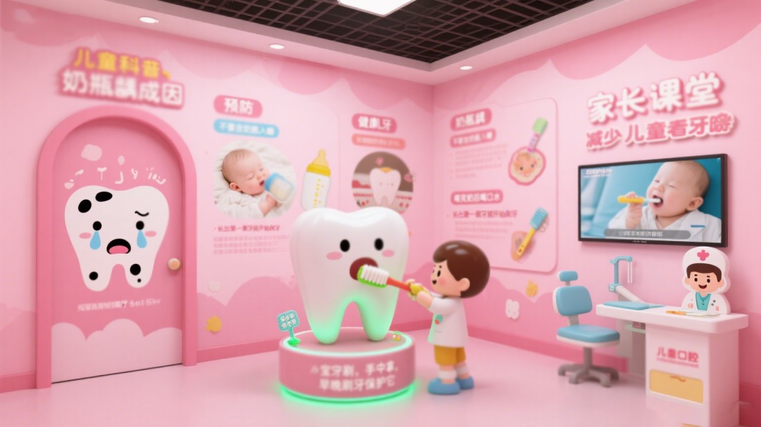 口腔健康體驗館，口腔科普教育基地