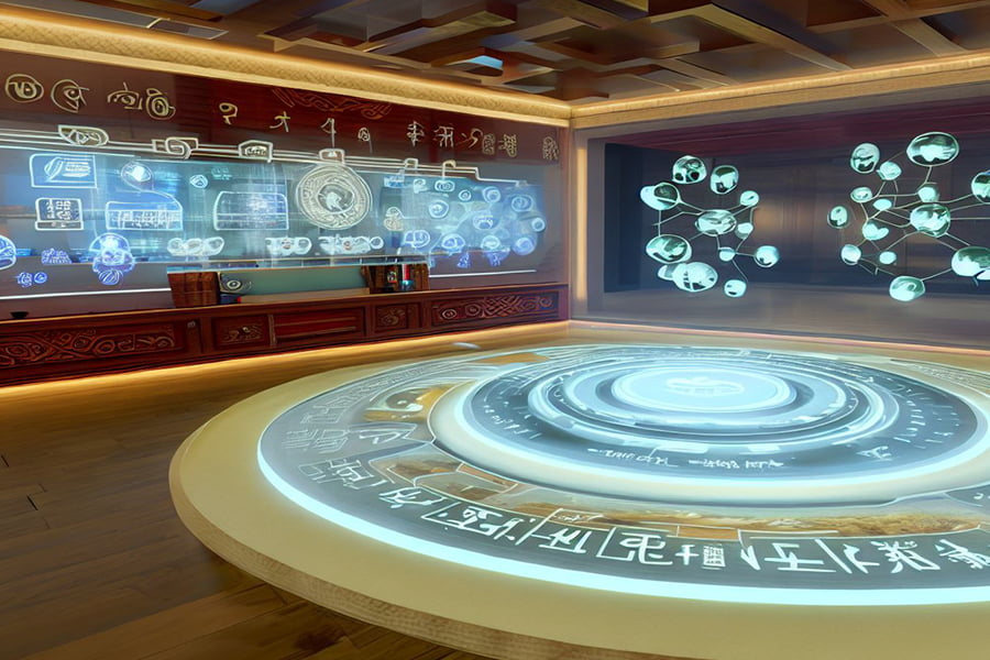 中醫(yī)文化展廳建設(shè)方案，中醫(yī)文化教育基地，中醫(yī)藥文化基地效果圖