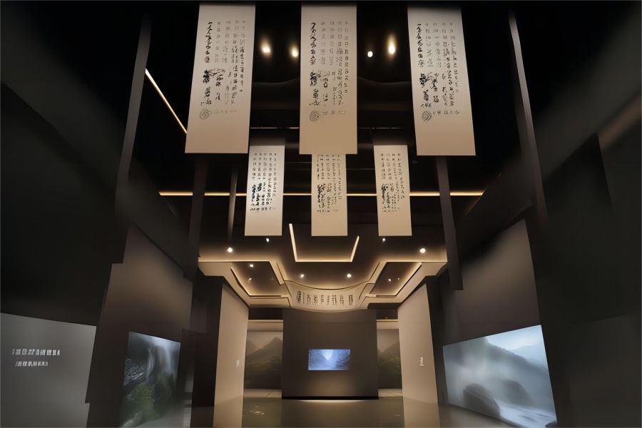 臺江規(guī)劃館及非遺館設(shè)計效果圖 臺江規(guī)劃館及非遺館設(shè)計效果圖