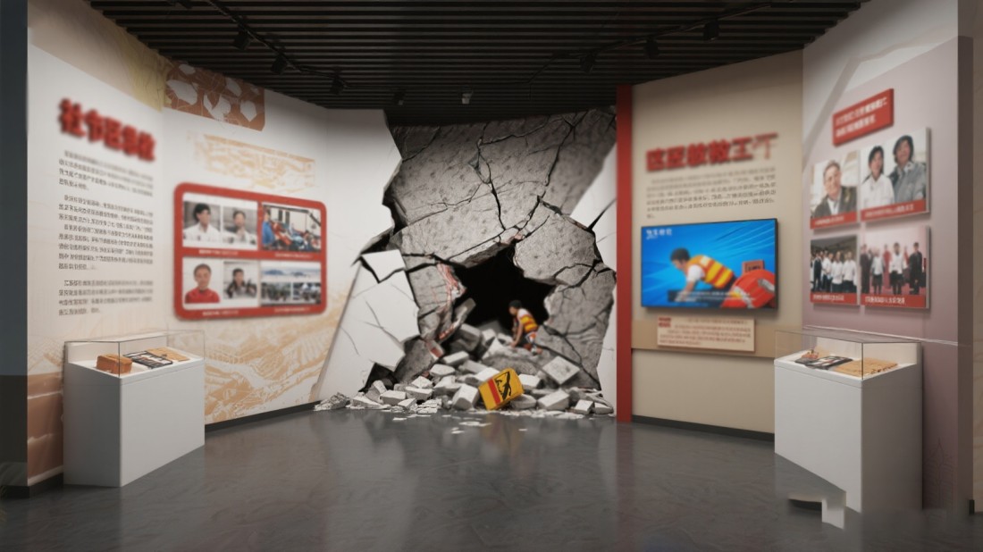 智能防災減災館效果圖