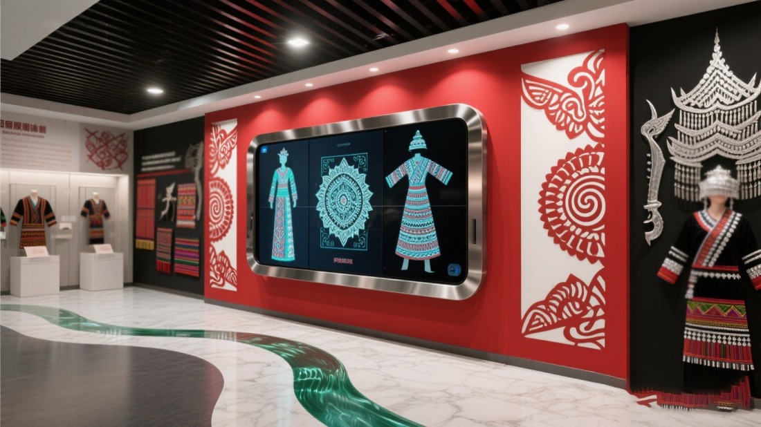 高科技非遺館效果圖 高科技非遺館效果圖