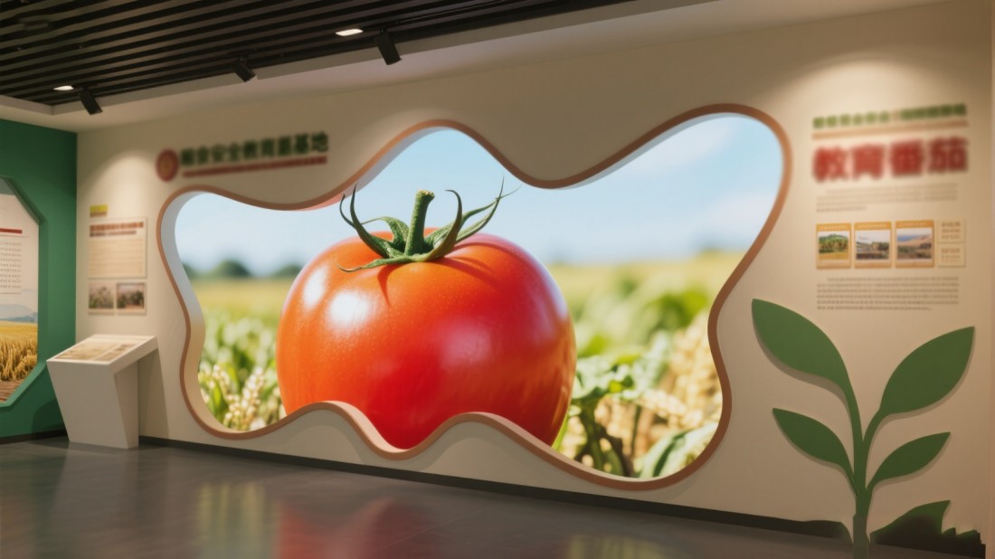 互動(dòng)糧食安全教育基地效果圖