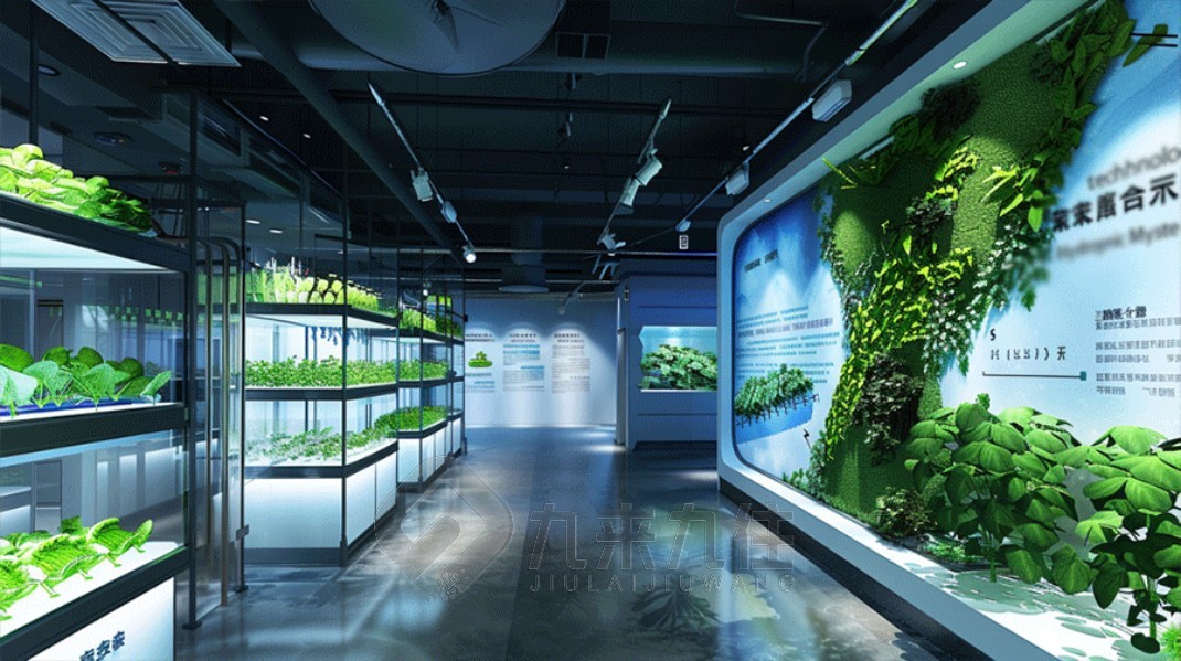 數(shù)字化環(huán)保科普展廳效果圖