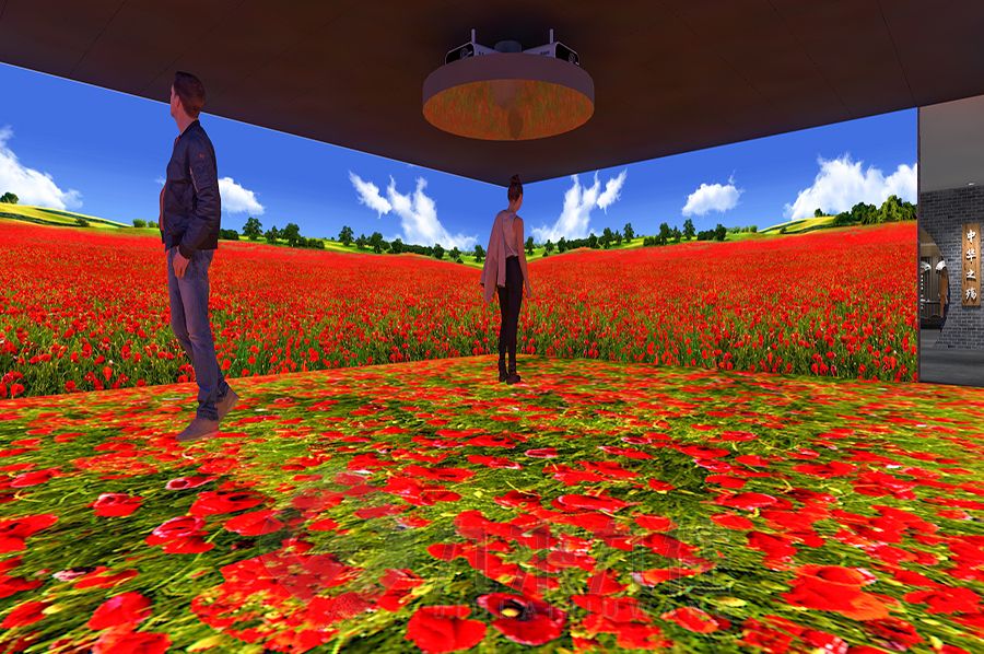 沉浸式教育基地效果圖