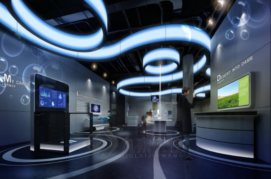 創(chuàng)新公司展廳設(shè)計(jì)公司效果圖