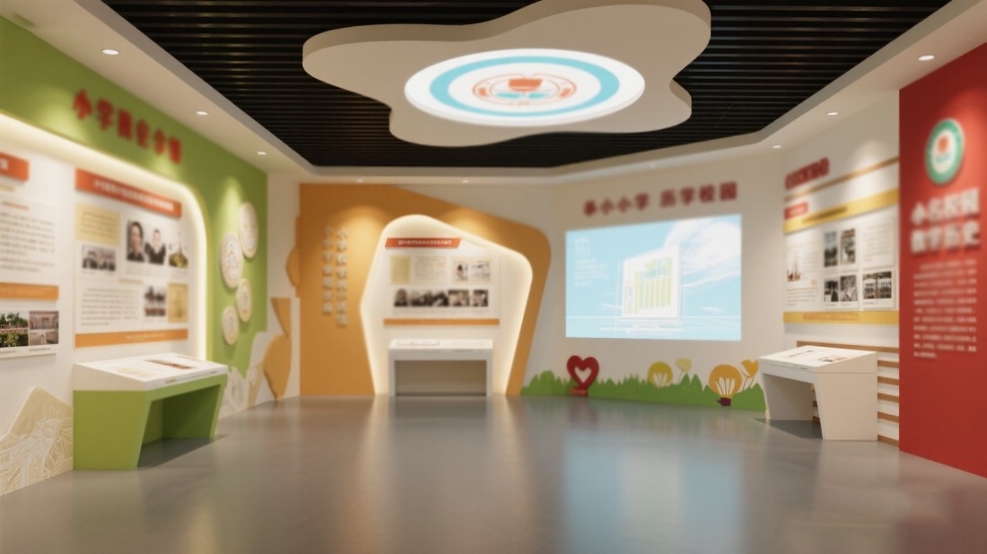 互動校史館效果圖 互動校史館效果圖